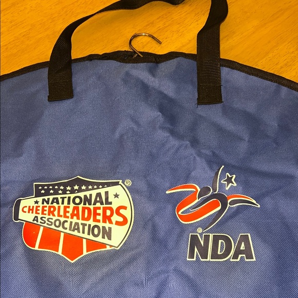 Y2K NCA National Cheerleaders Association NDA Dance Hanging Garment Travel Bag - Picture 2 of 4
